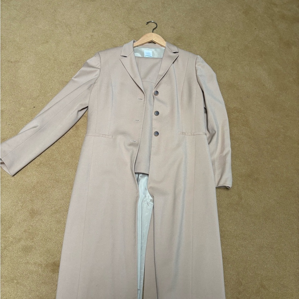 Anne Klein Beige and Cream Apparel